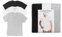 Calvin Klein Men's Cotton Classics Short Sleeve V-Neck T-Shirts Classic Fit